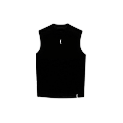 SMALL STEPS SLEEVELESS - BLACK