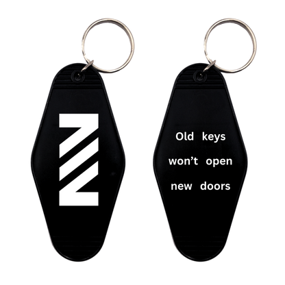 OLD KEYS, NEW DOORS - KEYCHAIN